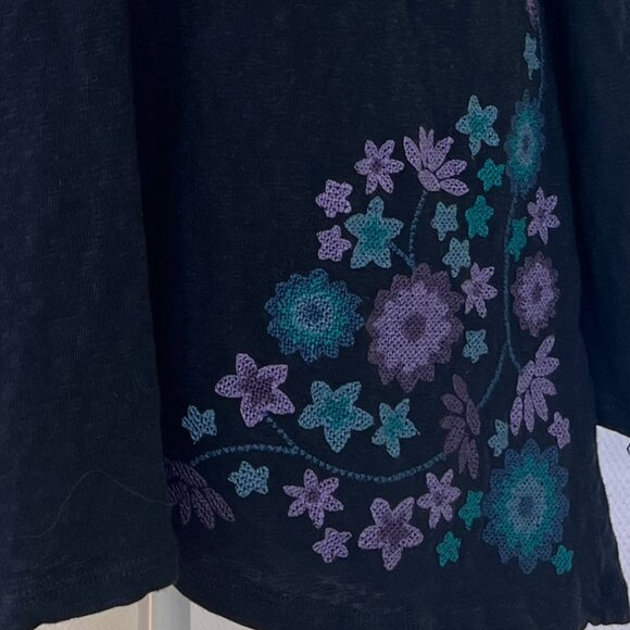 J.Jill Long-sleeve V-Neck Tunic - Picture 2 of 9